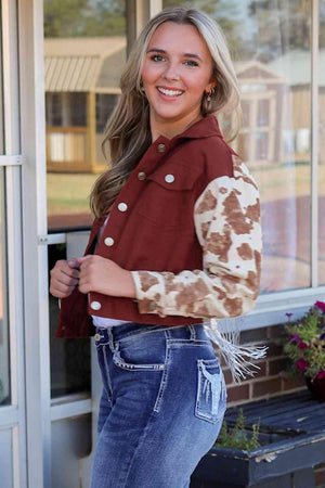 Wild West Button Down Fringe Jacket - MXSTUDIO.COM