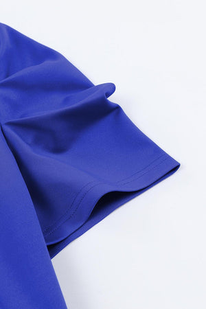 Woman Of The Hour Straight Leg Puff Sleeve Jumpsuit - MXSTUDIO.COM - Stylish Womens Clothing