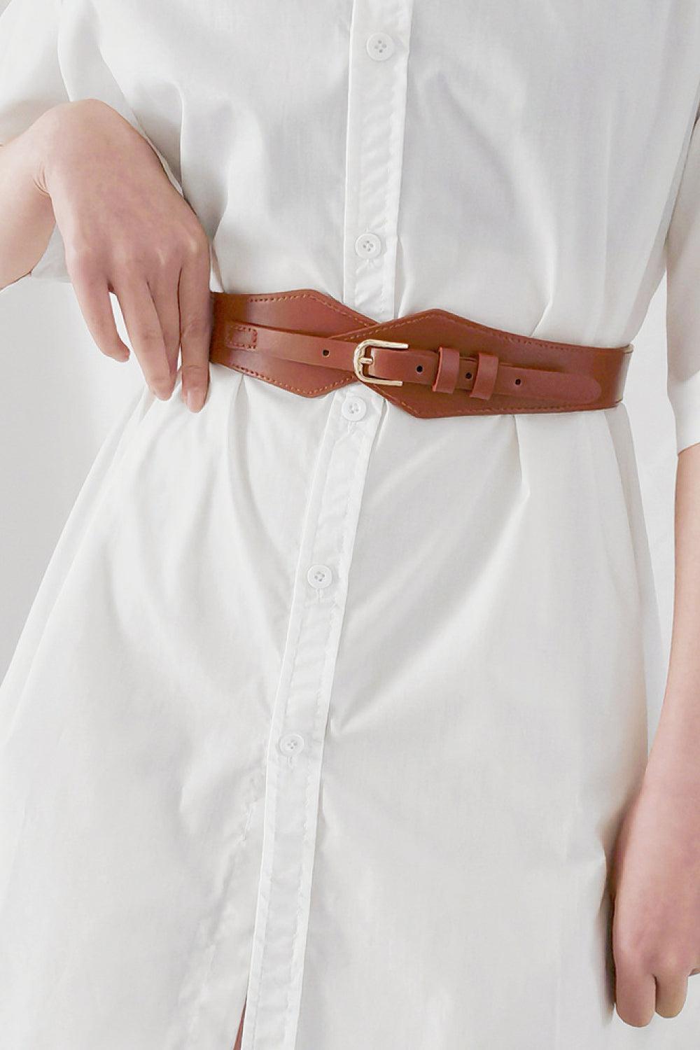 Women's Geometric Fashion Elastic Waist Belt - MXSTUDIO.COM