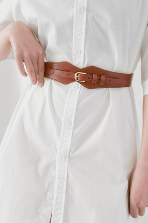 Women's Geometric Fashion Elastic Waist Belt - MXSTUDIO.COM