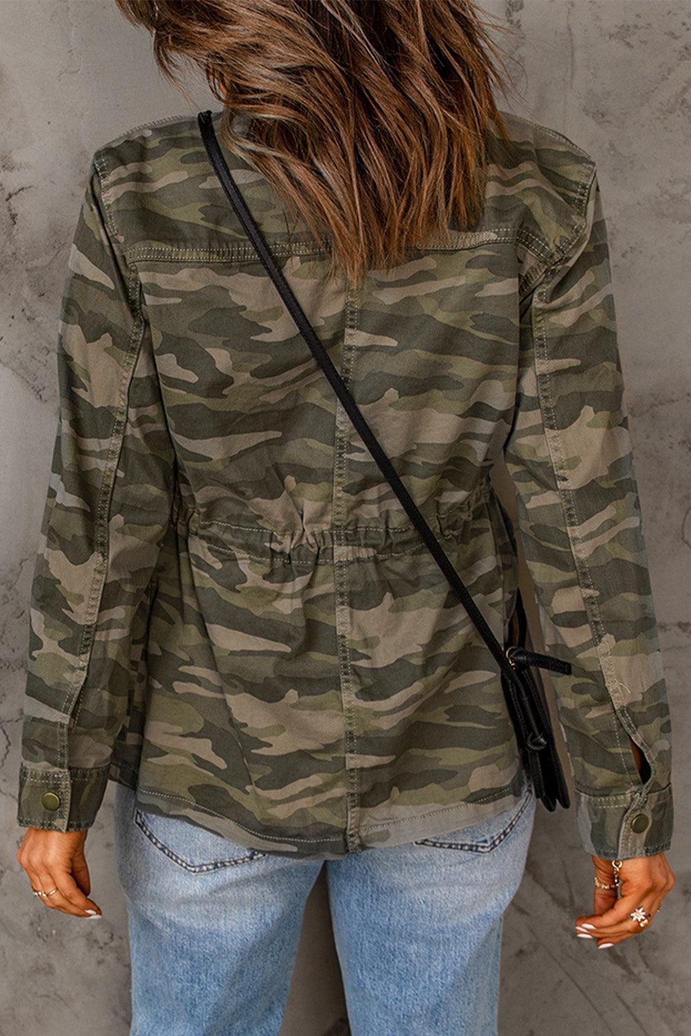 Women's Rugged Camouflage Jacket - MXSTUDIO.COM