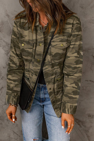 Women's Rugged Camouflage Jacket - MXSTUDIO.COM