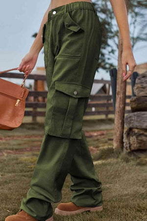 Yesteryear Vibe Relaxed Fit Cargo Pants - MXSTUDIO.COM