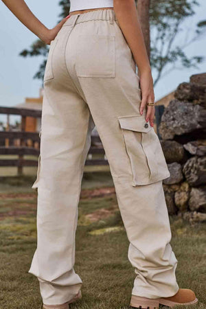 Yesteryear Vibe Relaxed Fit Cargo Pants - MXSTUDIO.COM