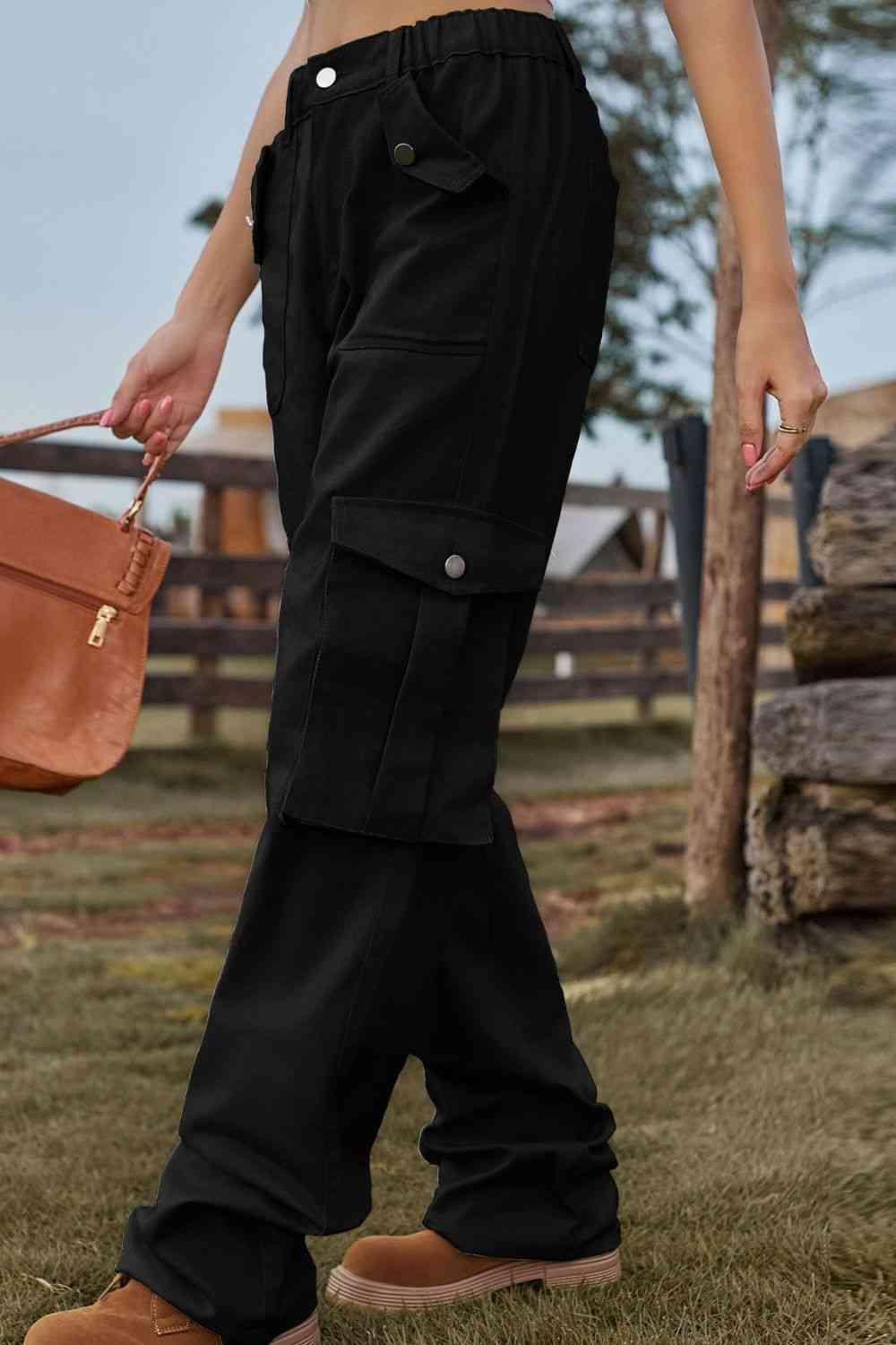 Yesteryear Vibe Relaxed Fit Cargo Pants - MXSTUDIO.COM