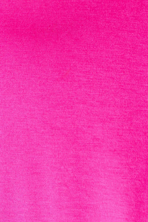 a close up of a bright pink shirt
