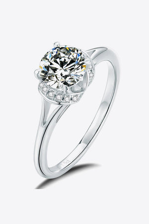 Zest For Life 1 Carat Split Shank Moissanite Ring - MXSTUDIO.COM
