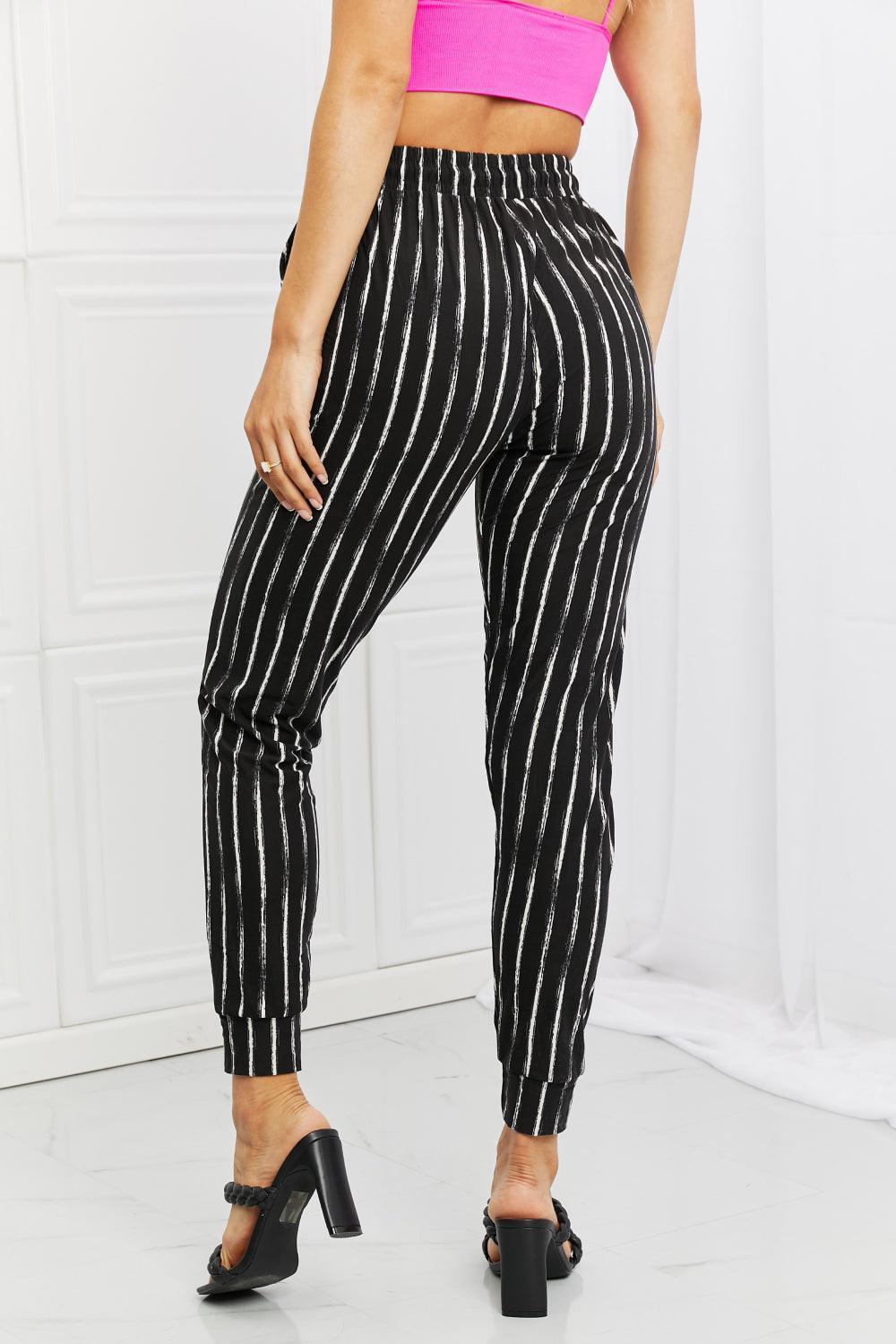 Day-To-Day Comfort Plus Size High Waisted Joggers - MXSTUDIO.COM