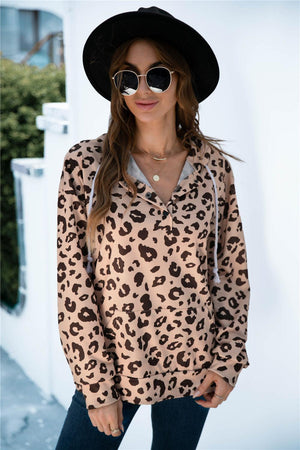 Oozing Confidence Drawstring Hoodie - MXSTUDIO.COM