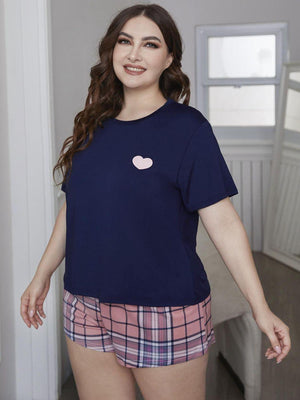 Plus Size Comfy Fit Lounge Set - MXSTUDIO.COM