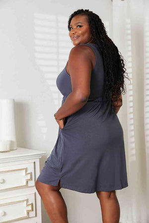 Sleeveless Button Down Magic Dress - MXSTUDIO.COM