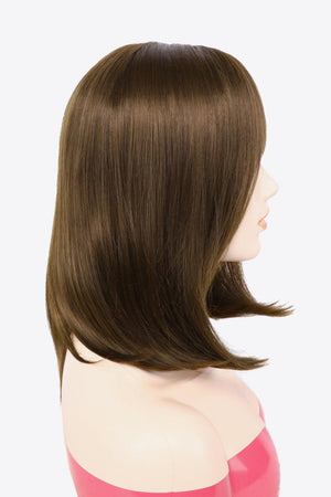 10'' Brown Short Wave Full Machine Hair Wig - MXSTUDIO.COM