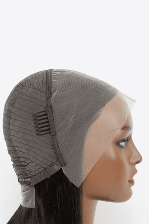 a mannequin head wearing a gray hat