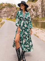 Formidable Beauty Long Sleeve Maxi Dress