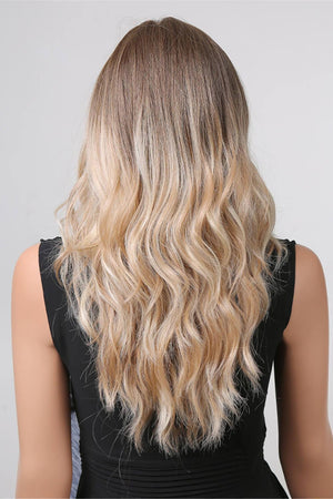 24" Blonde Ombre Wavy Lace Front Wigs - MXSTUDIO.COM