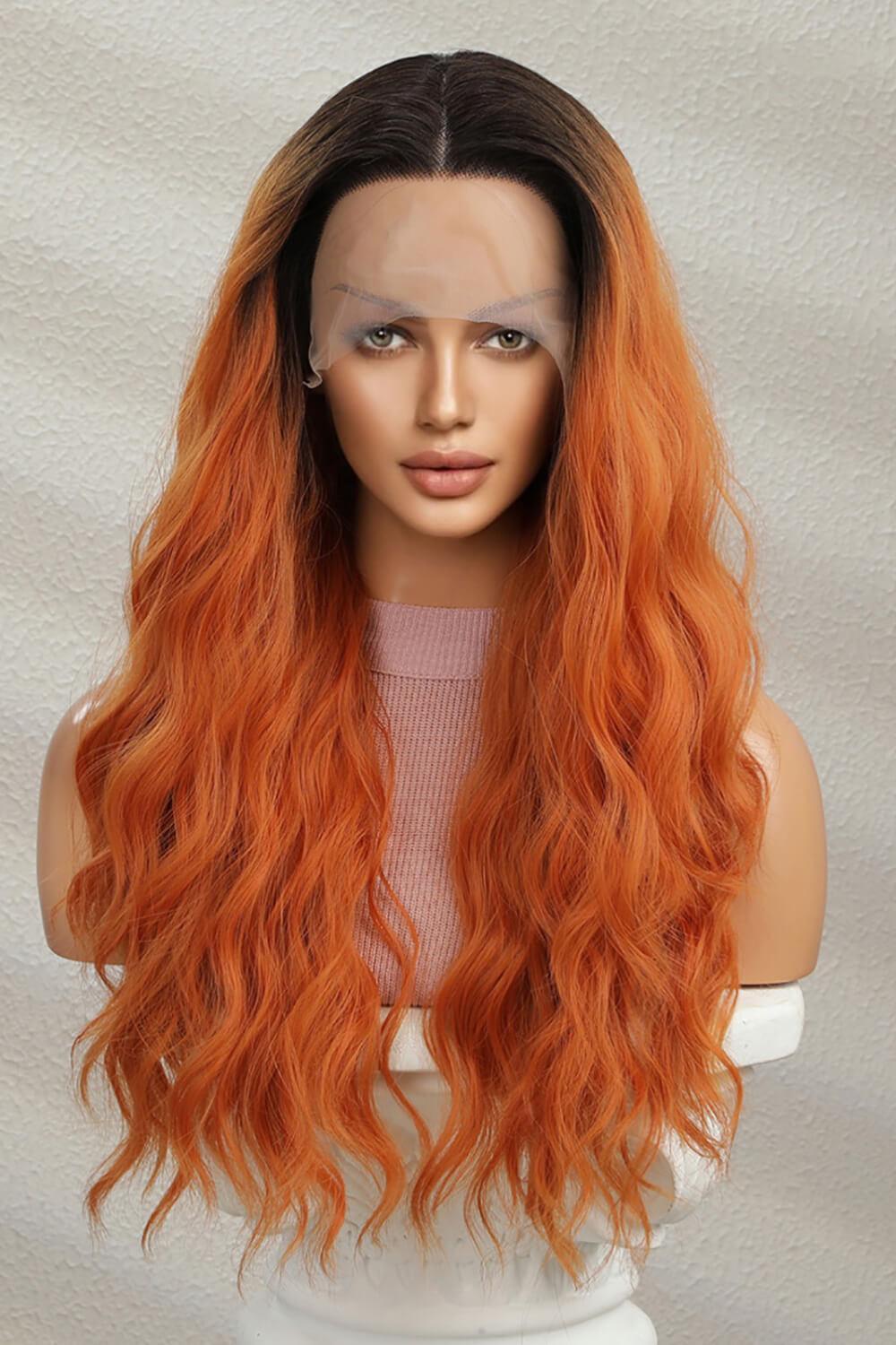 24" Ginger Long Wavy Lace Front Wig - MXSTUDIO.COM