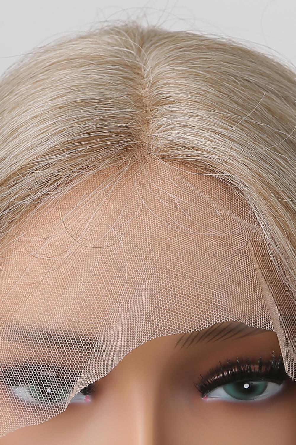 24" Medium Blonde Wavy Lace Front Wig - MXSTUDIO.COM