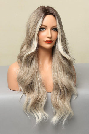 26'' Blonde Balayage Wave Full Machine Wig - MXSTUDIO.COM