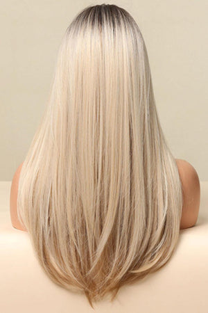 26'' Blonde Ombre Wavy Full Machine Wig - MXSTUDIO.COM