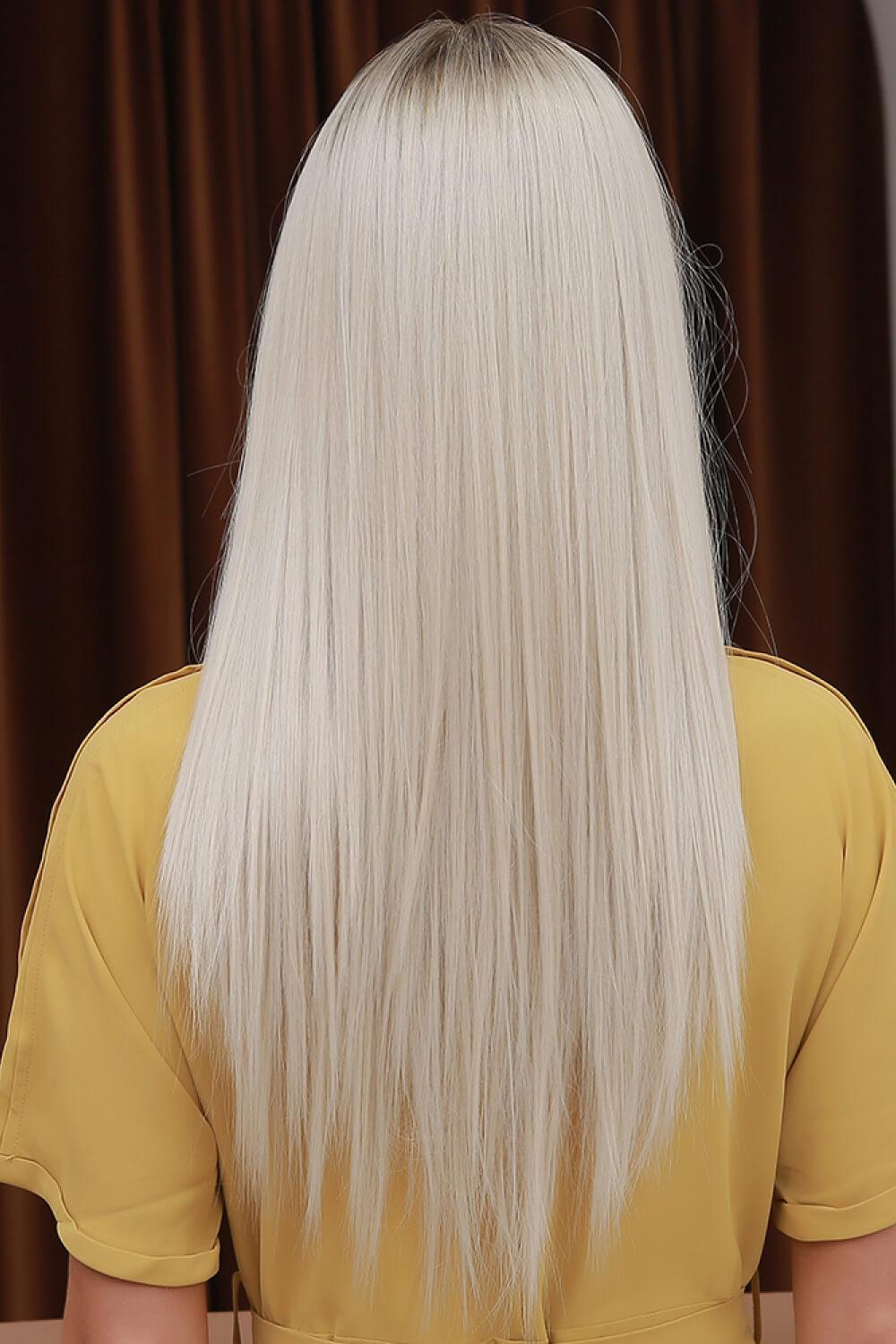 26" Blonde Straight Lace Front Wig - MXSTUDIO.COM