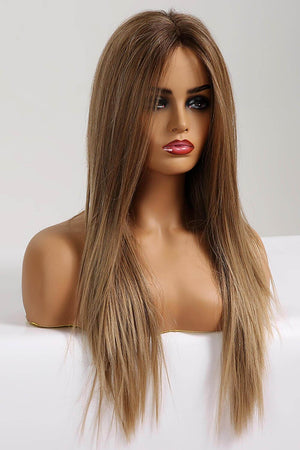 26'' Light Brown Straight Lace Front Wig - MXSTUDIO.COM