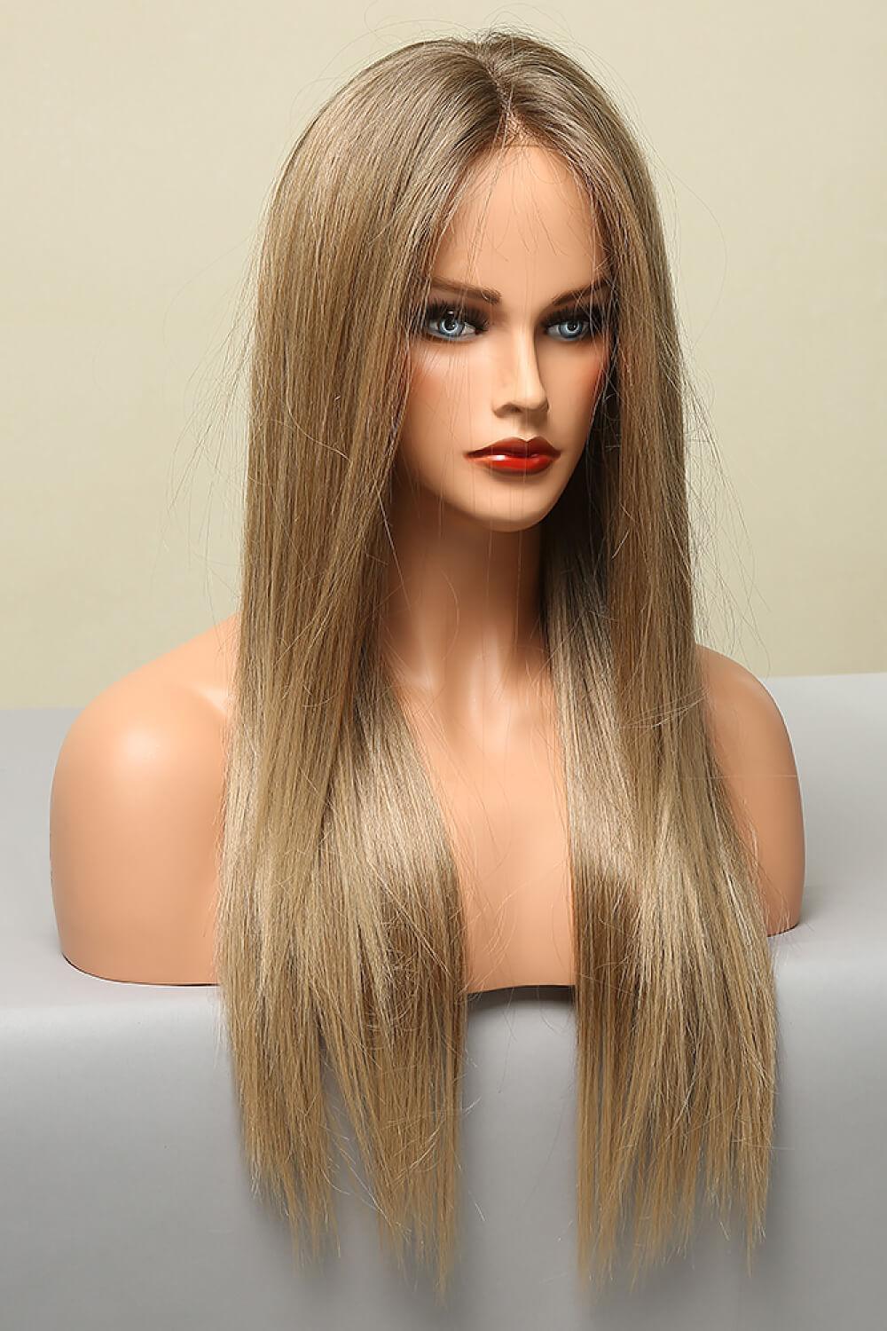 26" Realistic Long Straight Lace Front Wig - MXSTUDIO.COM