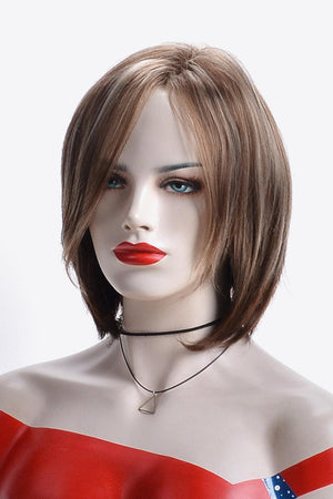 6'' Brown Short Wave Full Machine Wig - MXSTUDIO.COM