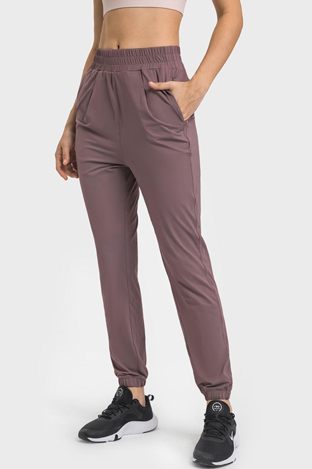 Active Comfort Yoga Joggers With Pockets - MXSTUDIO.COM