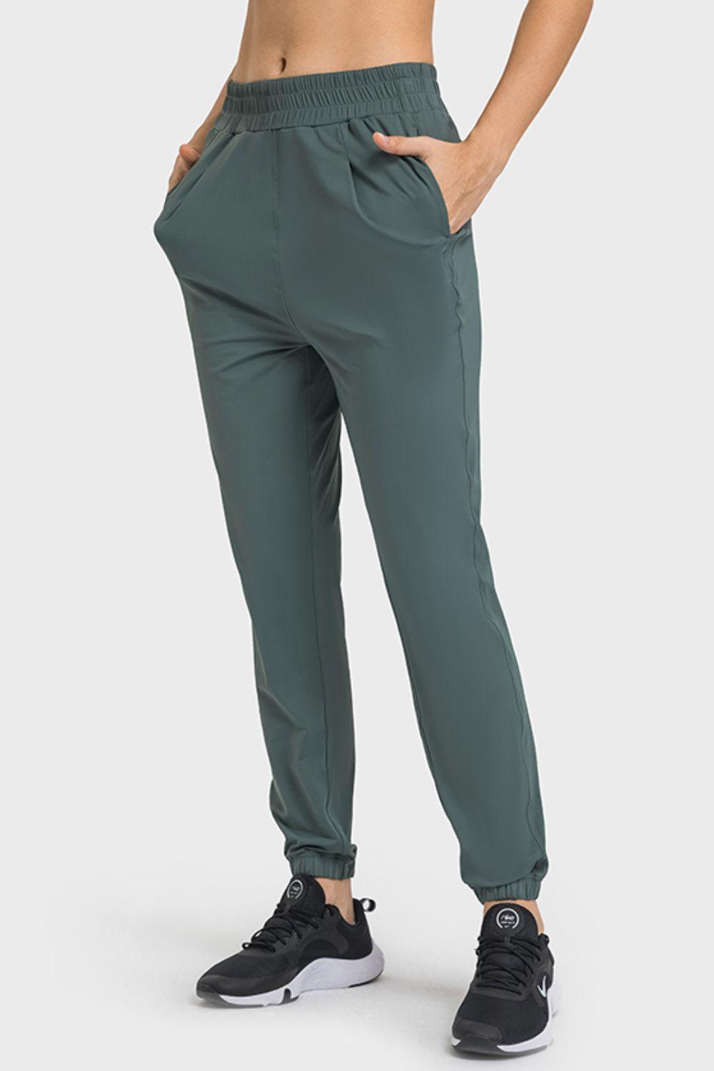 Active Comfort Yoga Joggers With Pockets - MXSTUDIO.COM