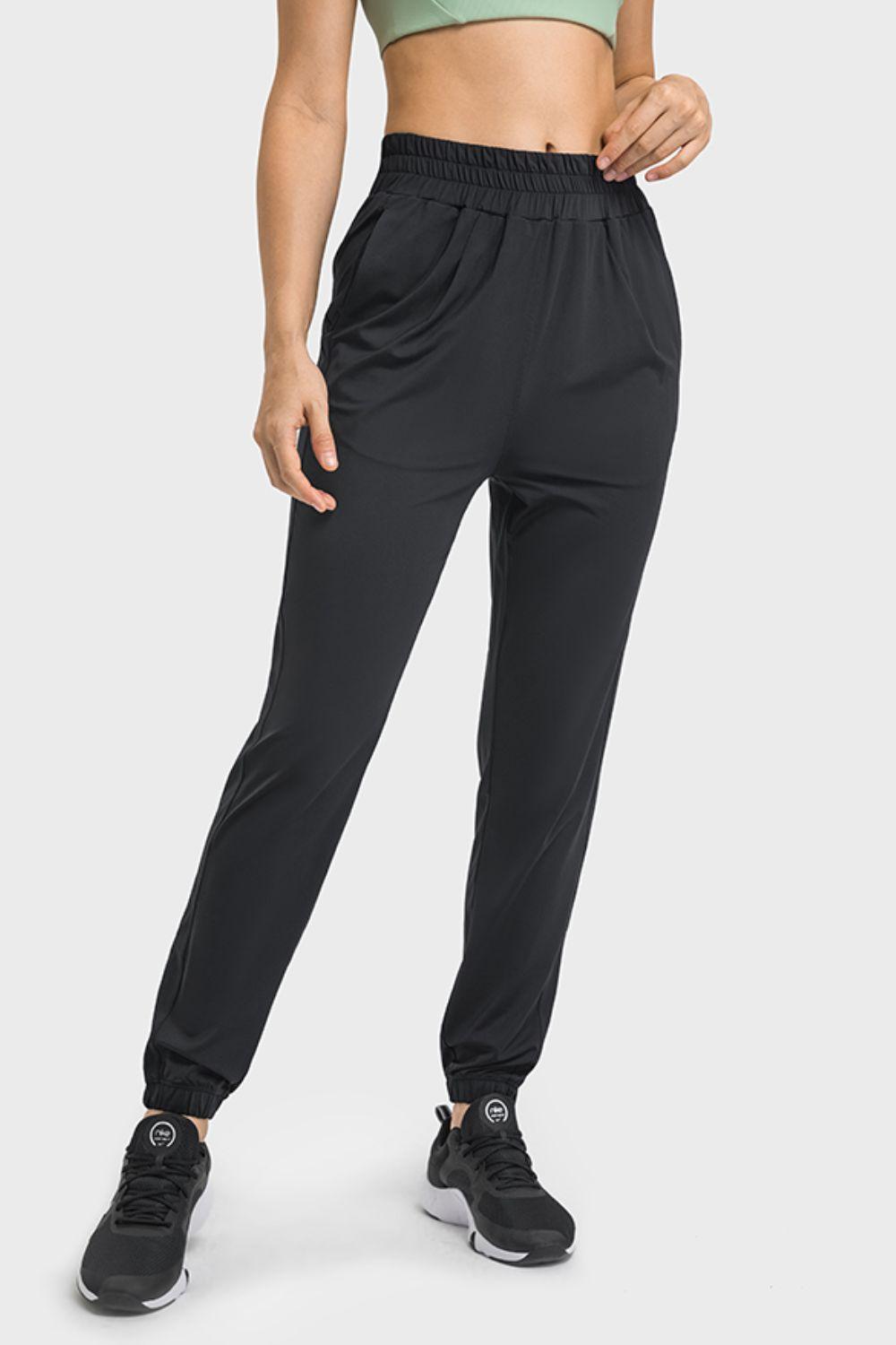 Active Comfort Yoga Joggers With Pockets - MXSTUDIO.COM