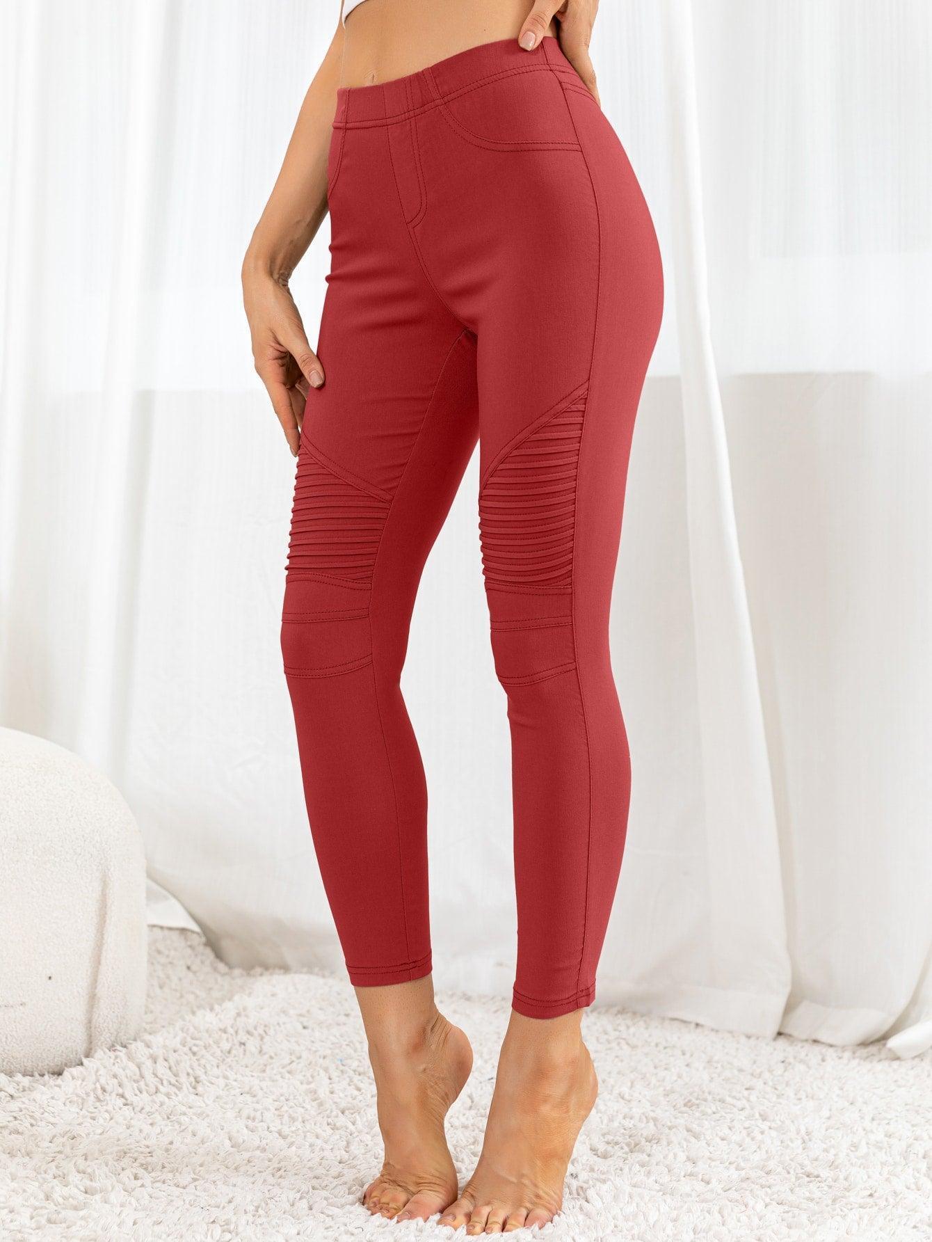 Active High Waist Ribbed Leggings - MXSTUDIO.COM