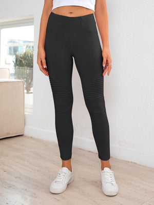 Active High Waist Ribbed Leggings - MXSTUDIO.COM