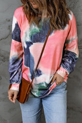 Add Color To Your Life Tie-Dye Long Sleeve T-Shirt - MXSTUDIO.COM