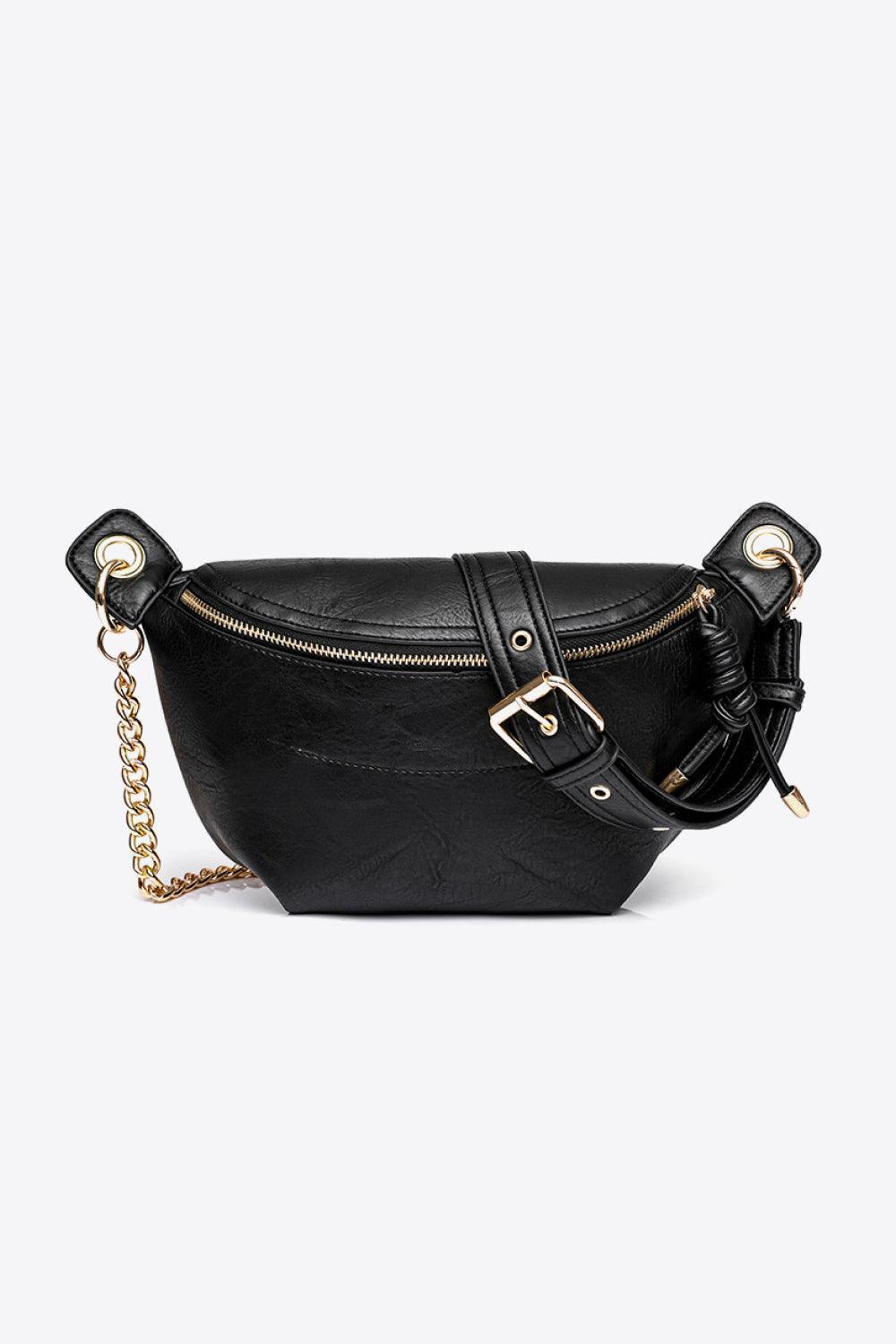 Adjustable Belt Chain Strap Crossbody Bag - MXSTUDIO.COM