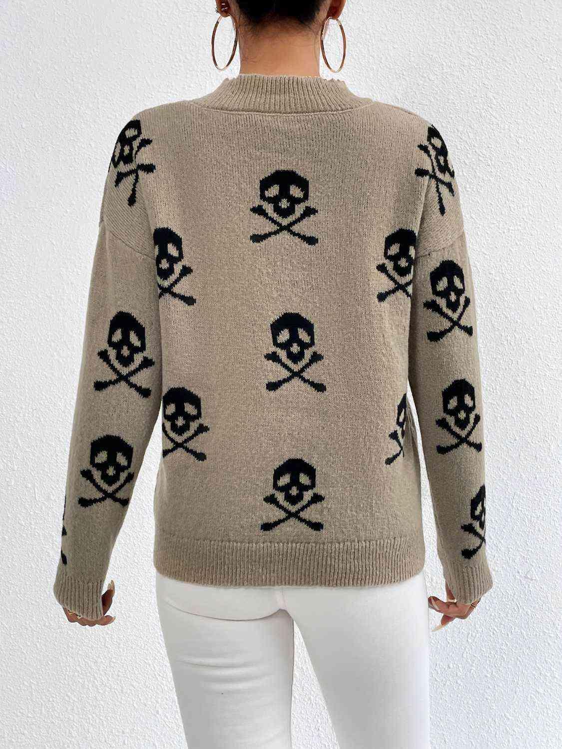 Adorable Comfort Crew Neck Knit Pullover Sweater-MXSTUDIO.COM