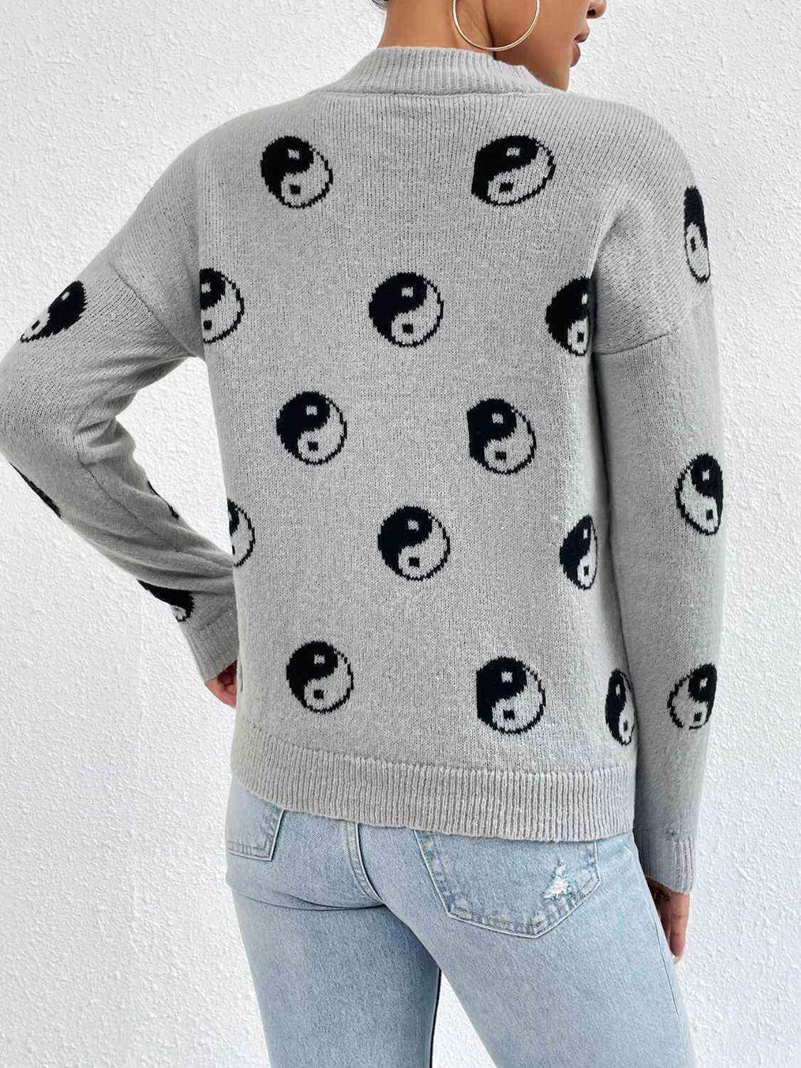 Adorable Comfort Crew Neck Knit Pullover Sweater-MXSTUDIO.COM