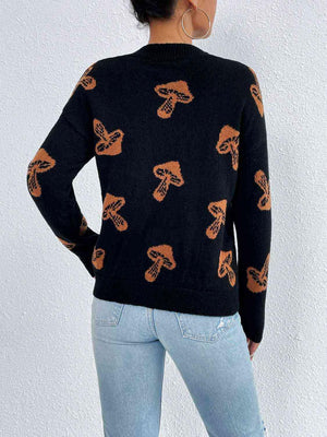 Adorable Comfort Crew Neck Knit Pullover Sweater-MXSTUDIO.COM