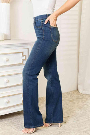 Agreeable Women's Plus Size Elastic Waist Jeans - MXSTUDIO.COM