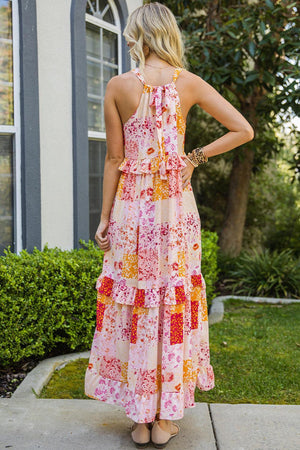 Always Fresh Sleeveless Tiered Maxi Dress - MXSTUDIO.COM