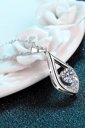 Always Radiant Moissanite Necklace Womens - MXSTUDIO.COM