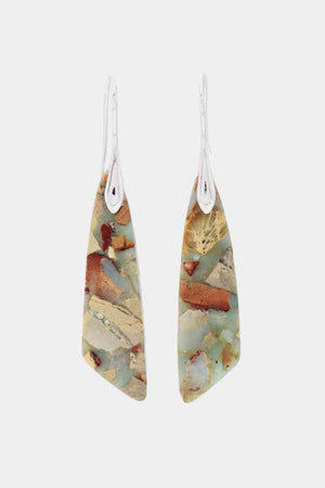 Amazingly Natural Stone Fashion Dangle Earrings-MXSTUDIO.COM