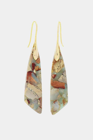 Amazingly Natural Stone Fashion Dangle Earrings-MXSTUDIO.COM