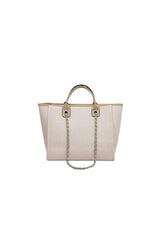 Ample Space Tote Bag With Shoulder Strap - MXSTUDIO.COM