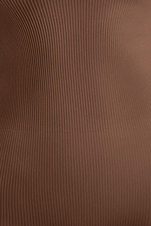 a brown background with wavy lines