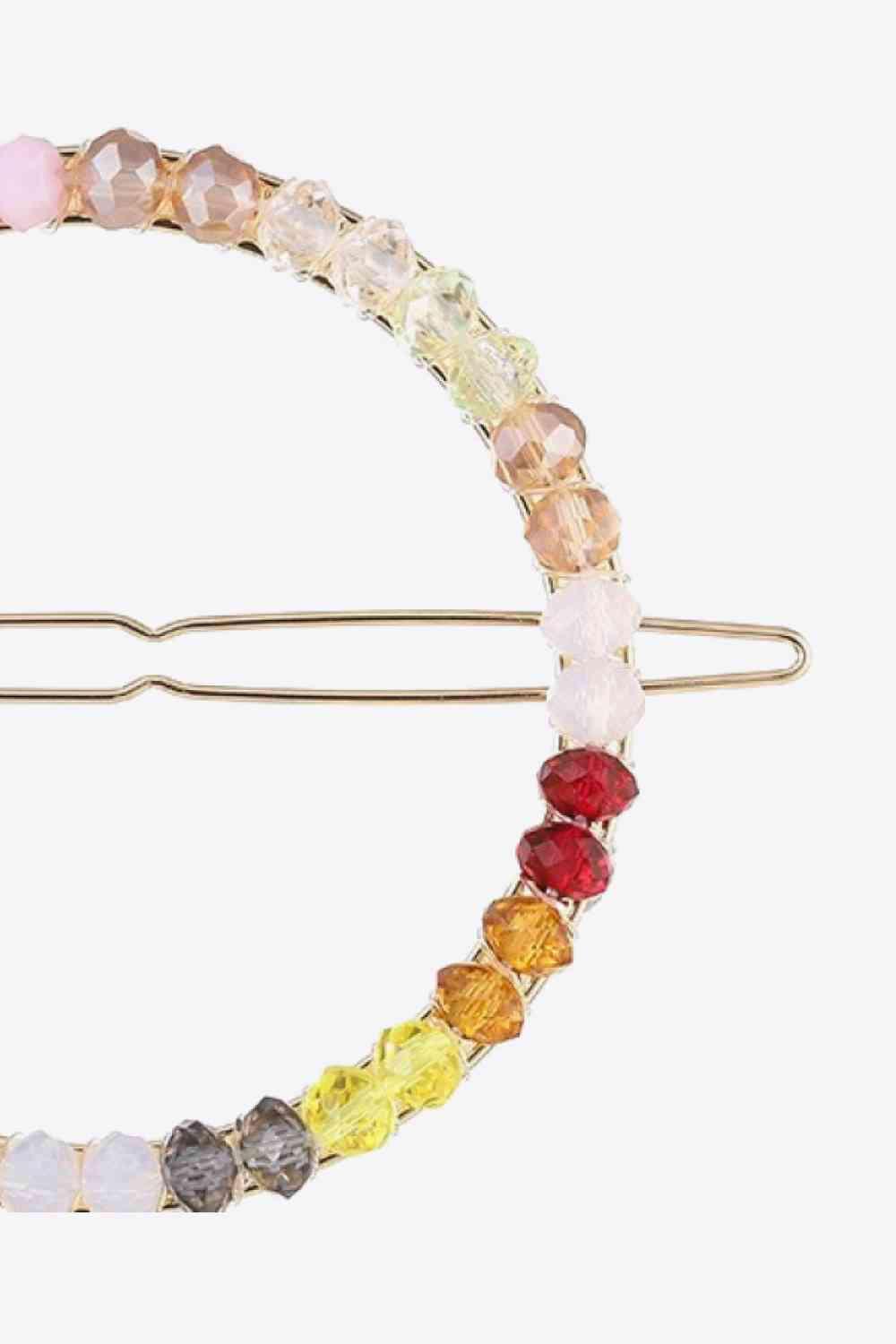 Attractive Colorful Beaded Women Hairpin-MXSTUDIO.COM