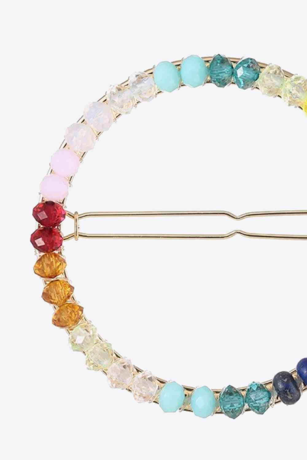 Attractive Colorful Beaded Women Hairpin-MXSTUDIO.COM