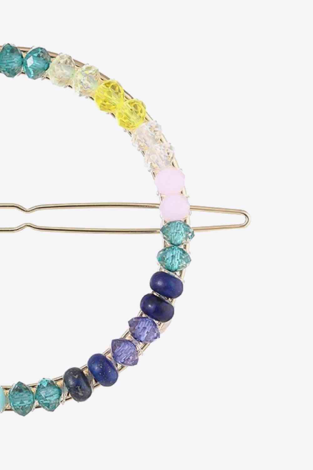 Attractive Colorful Beaded Women Hairpin-MXSTUDIO.COM