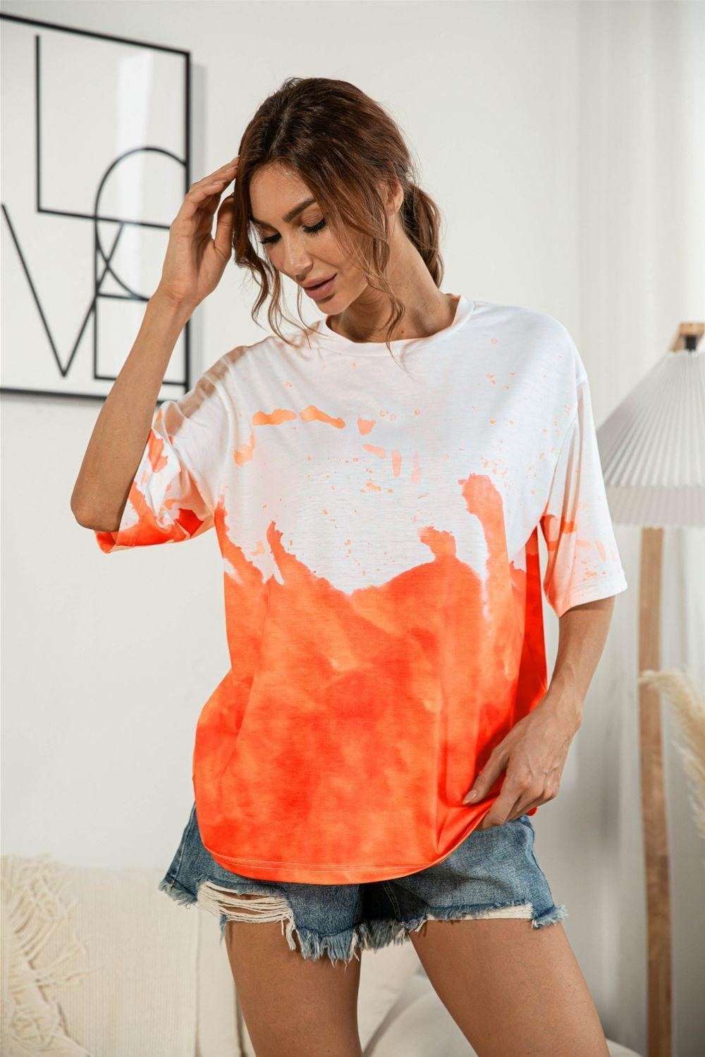 Authentic Self Short Sleeve Tie Dye T Shirt - MXSTUDIO.COM