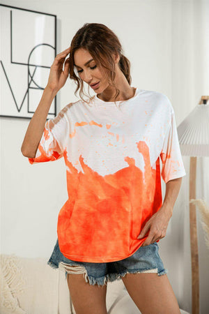 Authentic Self Short Sleeve Tie Dye T Shirt - MXSTUDIO.COM