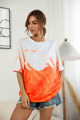 Authentic Self Short Sleeve Tie Dye T Shirt - MXSTUDIO.COM